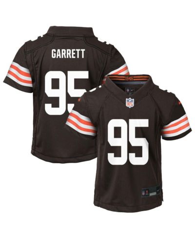 Nike Preschool Myles Garrett Brown Cleveland Browns Player Game Jersey