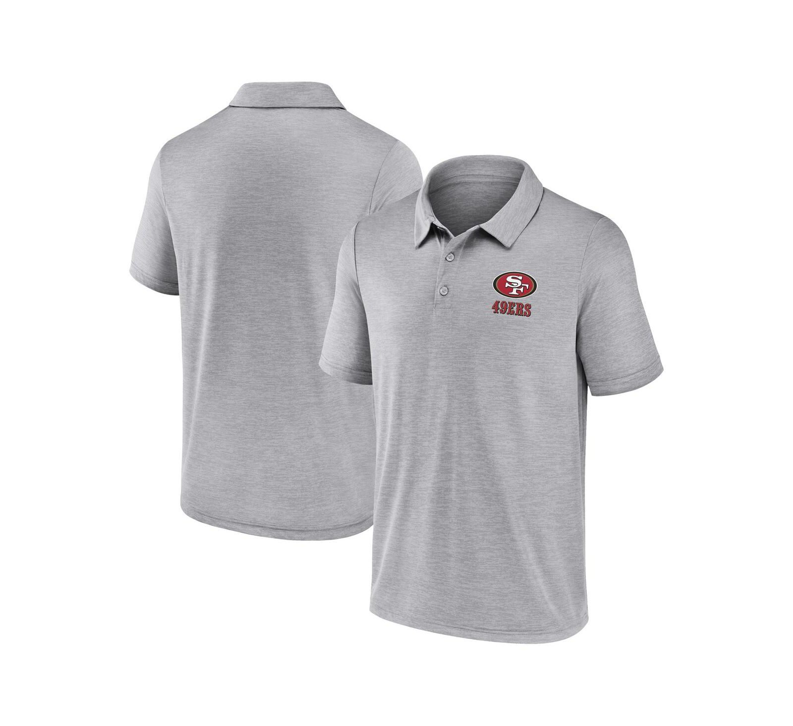 Fanatics Men's Gray San Francisco 49ers Making Waves Polo