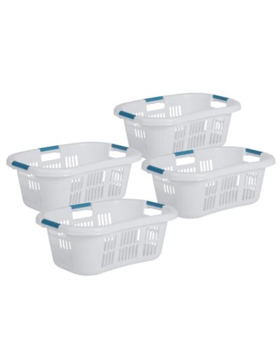 Rubbermaid корзина для белья малая, пластиковая, белая, 4 шт