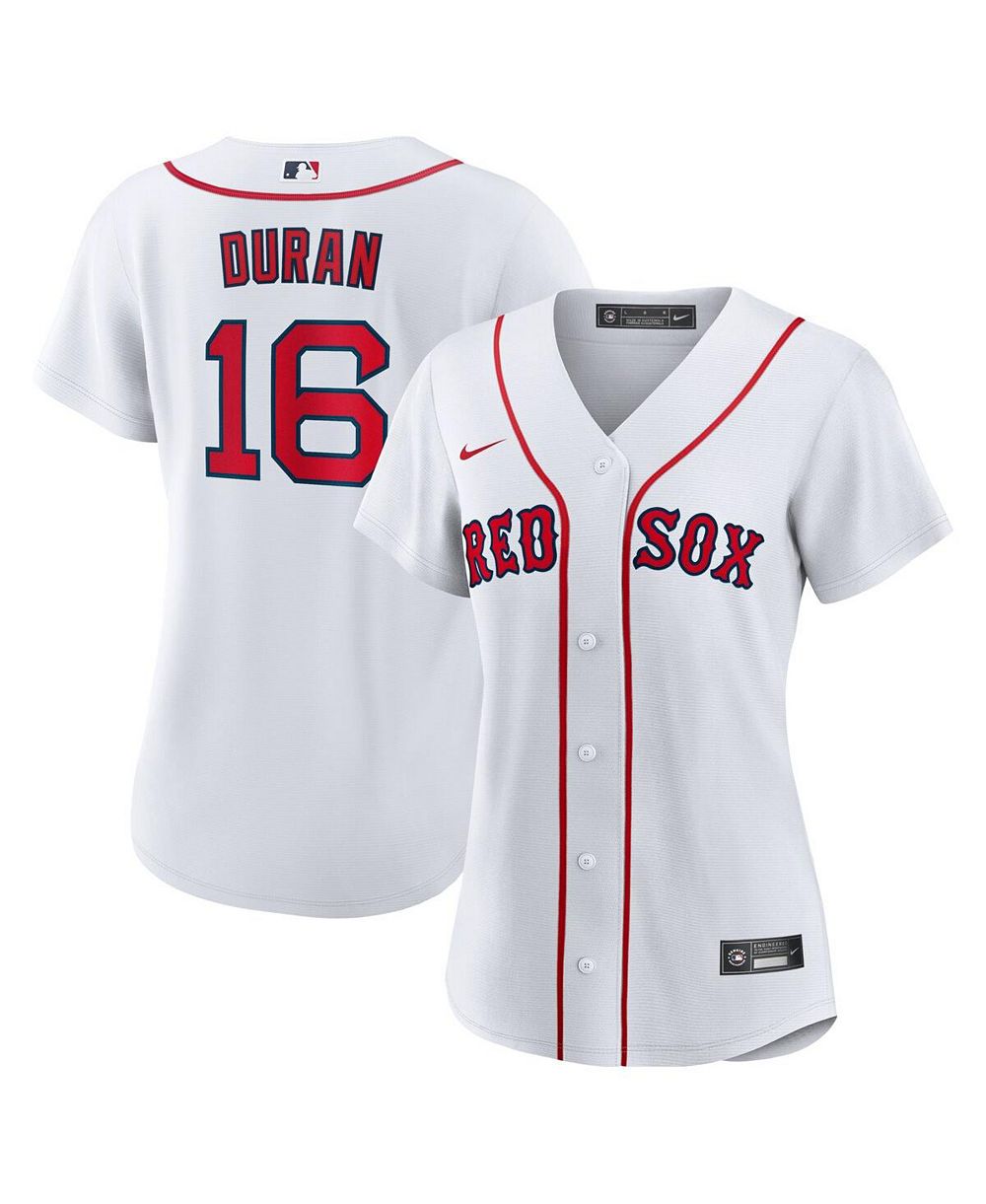 Nike женская джерси Jarren Duran White Boston Red Sox Replica Player Jersey