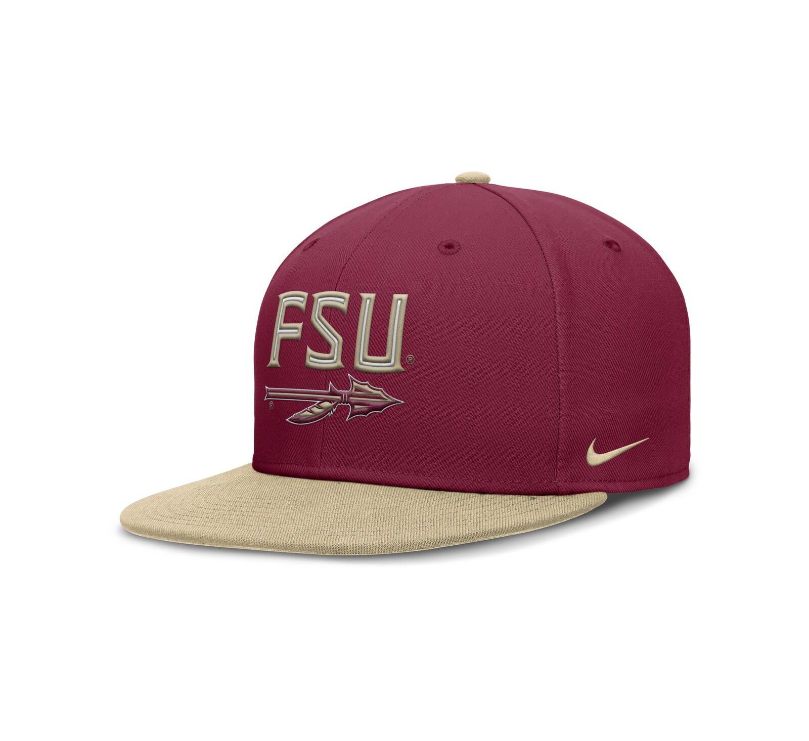 Nike Men's Garnet/Gold Florida State Seminoles Two-Tone Primetime Performance Fitted Hat