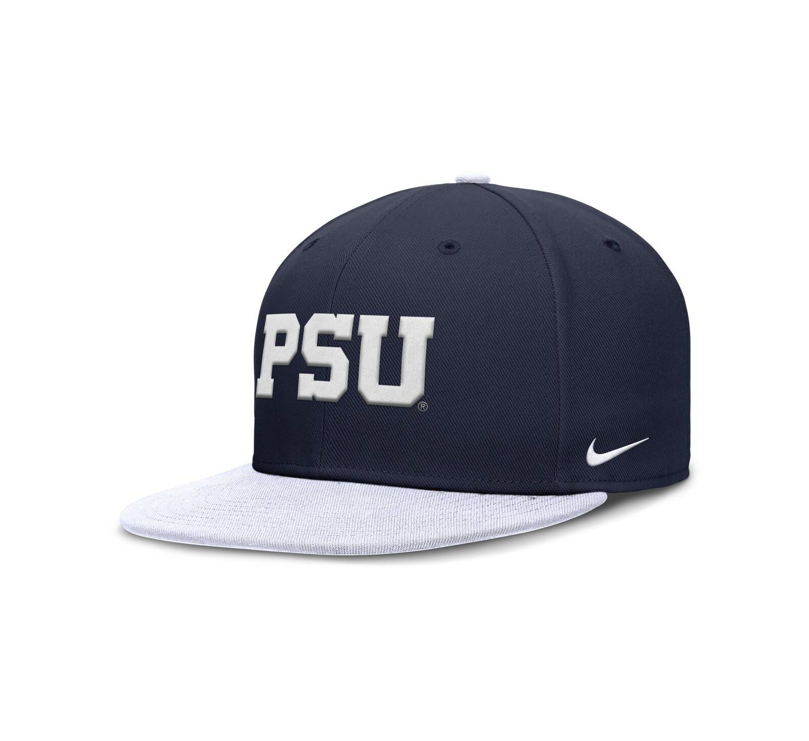Nike Men's Navy/White Penn State Nittany Lions Two-Tone Primetime Performance Fitted Hat