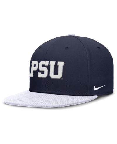 Nike кепка Nike Men's Navy/White Penn State Nittany Lions Two-Tone Primetime Performance Fitted