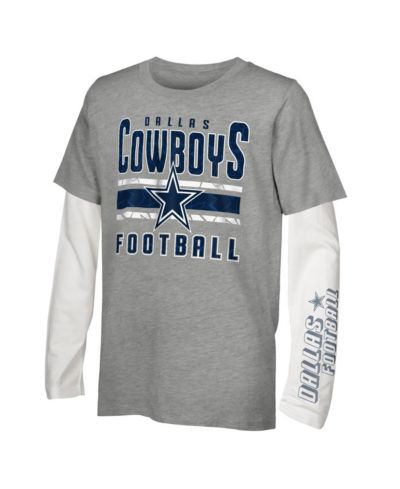 Outerstuff Big Boys and Girls Dallas Cowboys in the Mix T-Shirt Combo Set