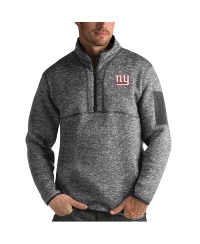 Мужская флисовая куртка Antigua New York Giants Fortune Quarter-Zip Pullover