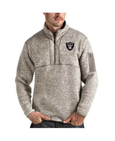 Antigua Мужской джемпер на молнии Las Vegas Raiders