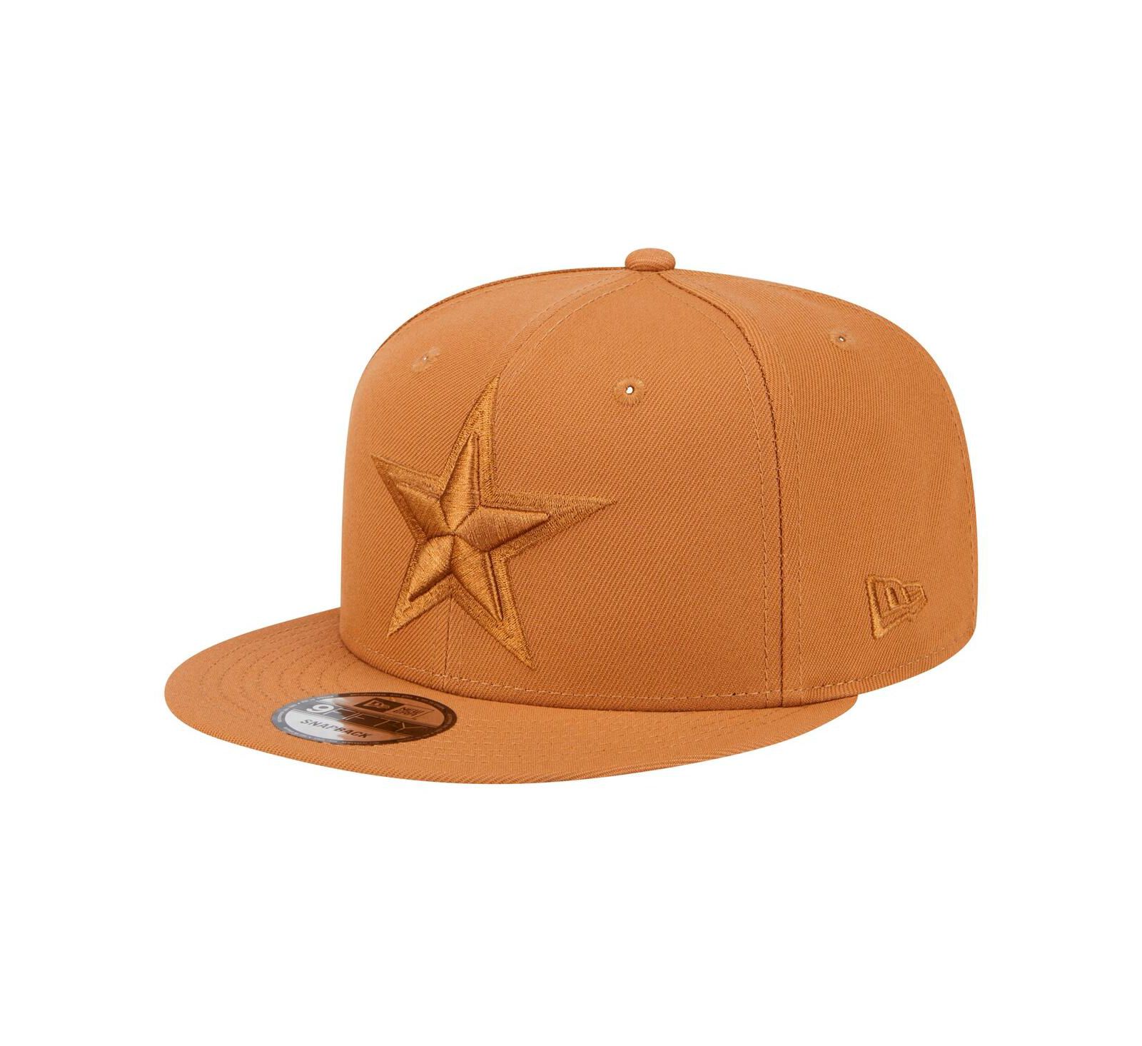 Мужская кепка New Era Dallas Cowboys Tonal Color Pack 9FIFTY Snapback коричневого цвета