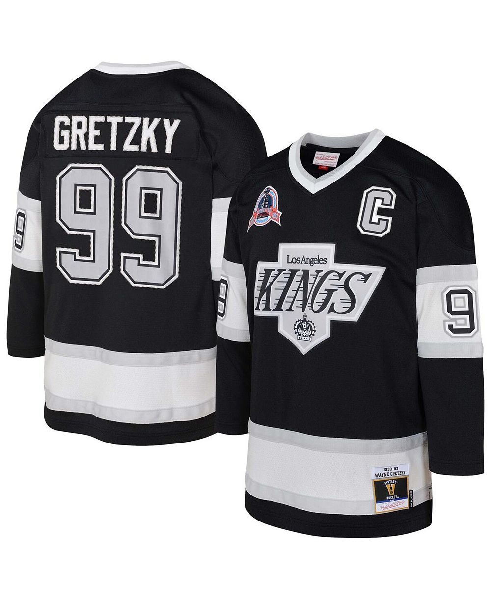 Mitchell & Ness джерси Wayne Gretzky Los Angeles Kings 1992/93 Captain Patch Blue Line