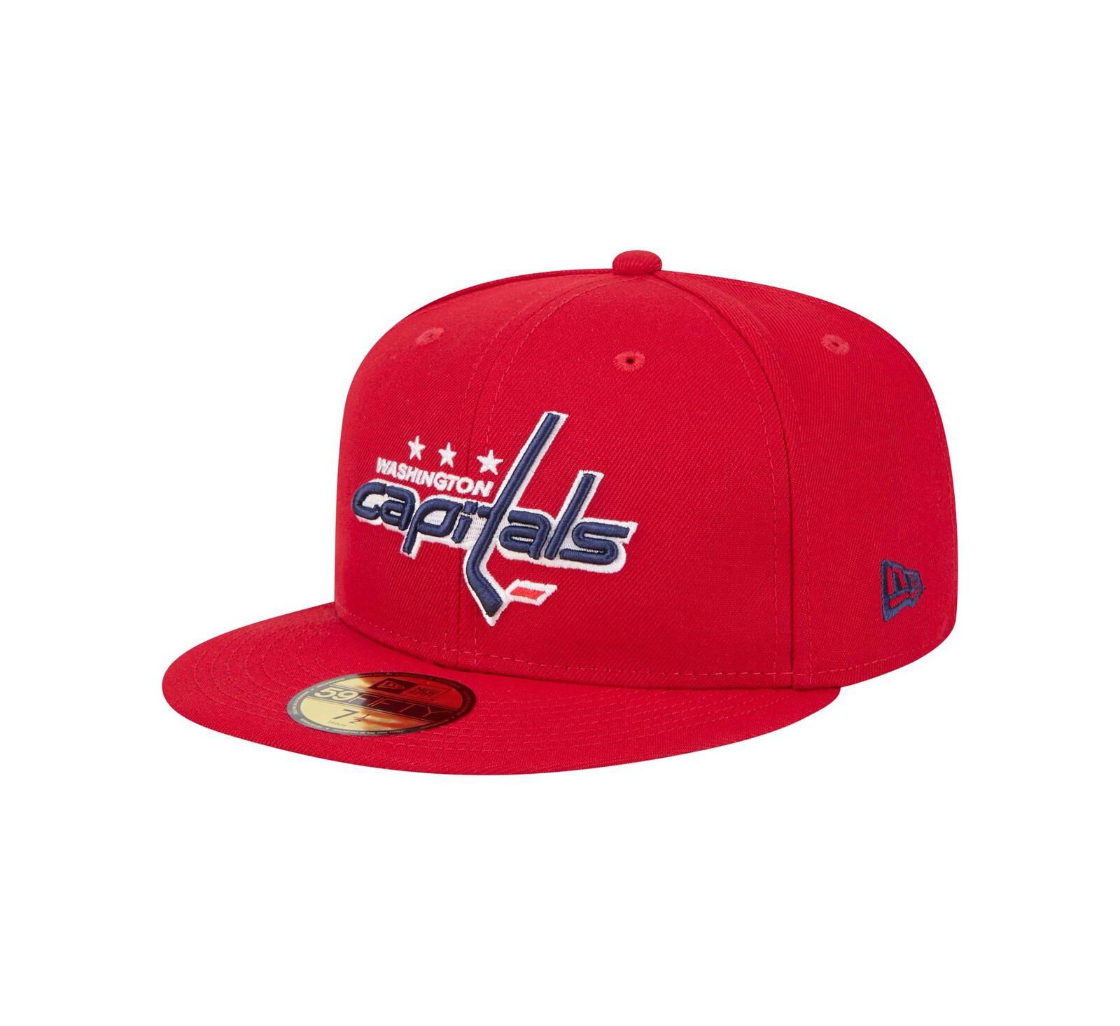 Мужская кепка New Era Washington Capitals Core 59FIFTY, красная