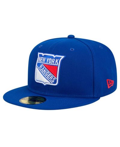 Мужская кепка New Era Blue New York Rangers Core 59FIFTY Fitted