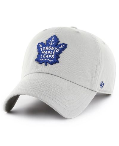 '47 Brand Мужская серая кепка Toronto Maple Leaf's Team Clean Up Adjustable Hat