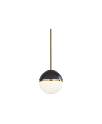 360 Lighting Современный подвесной потолочный светильник McGraw 10 1/4", античная латунь и черный, для столовой