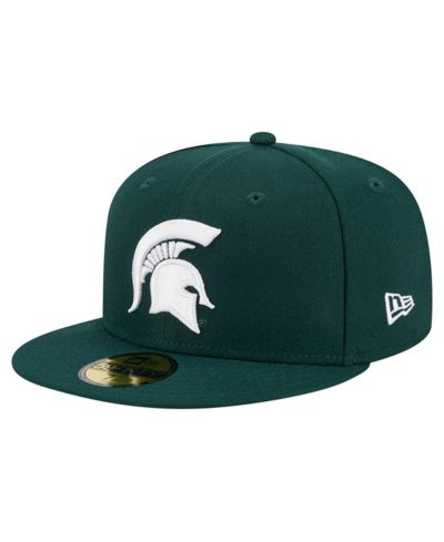 Мужская кепка New Era 59FIFTY Michigan State Spartans, зеленая