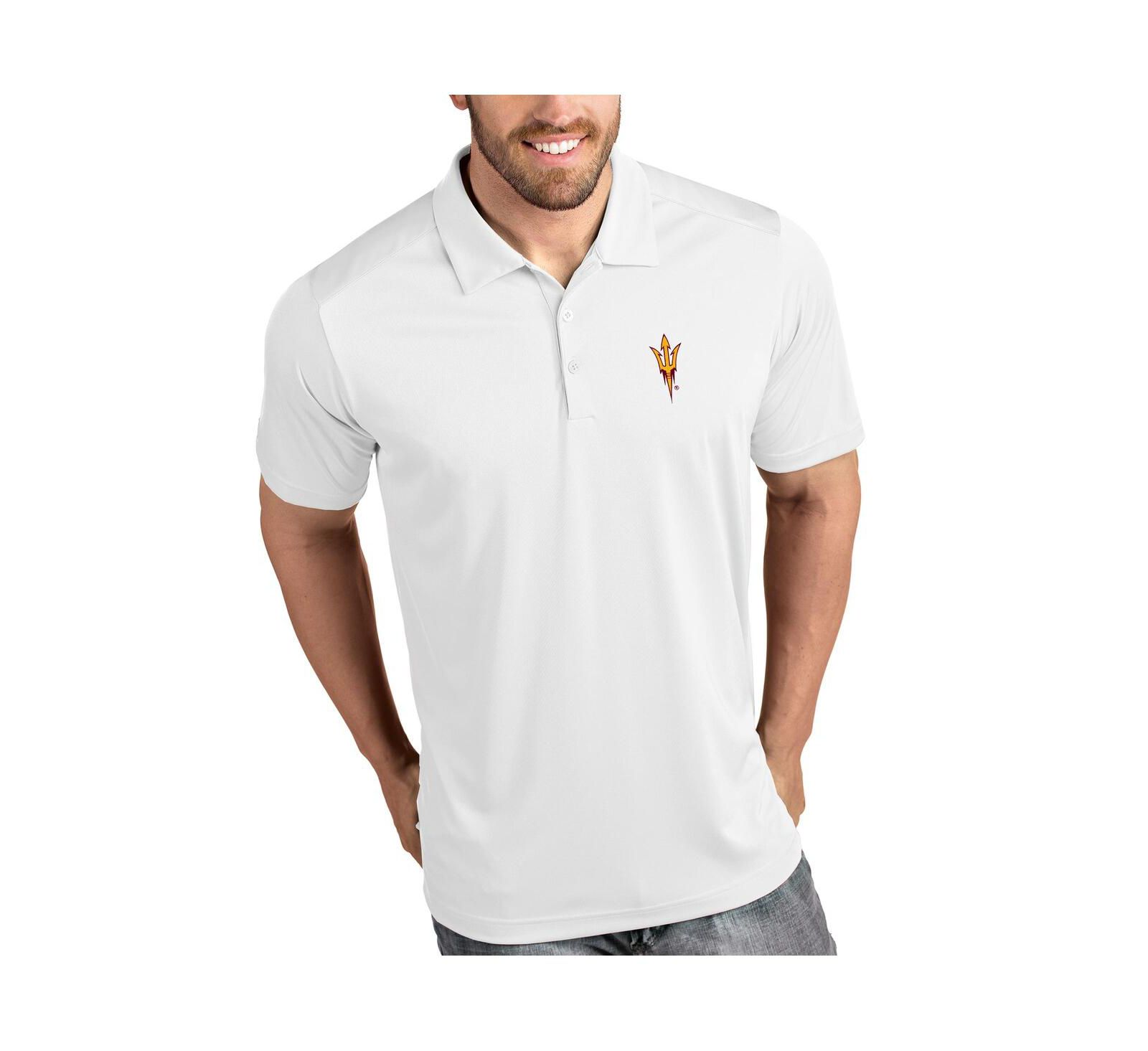 Мужская рубашка Antigua Arizona State Sun Devils Tribute Polo