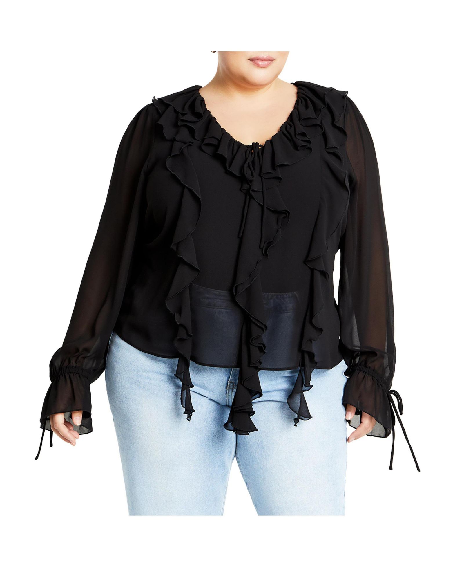 Женский топ CITY CHIC Plus Size Felix