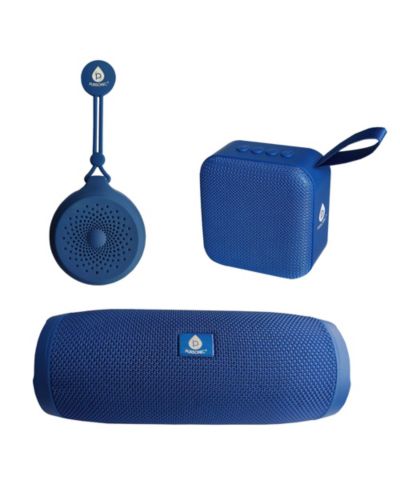 Pursonic Peak Sound Trio Wireless Portable Speakers, 3-Piece Set