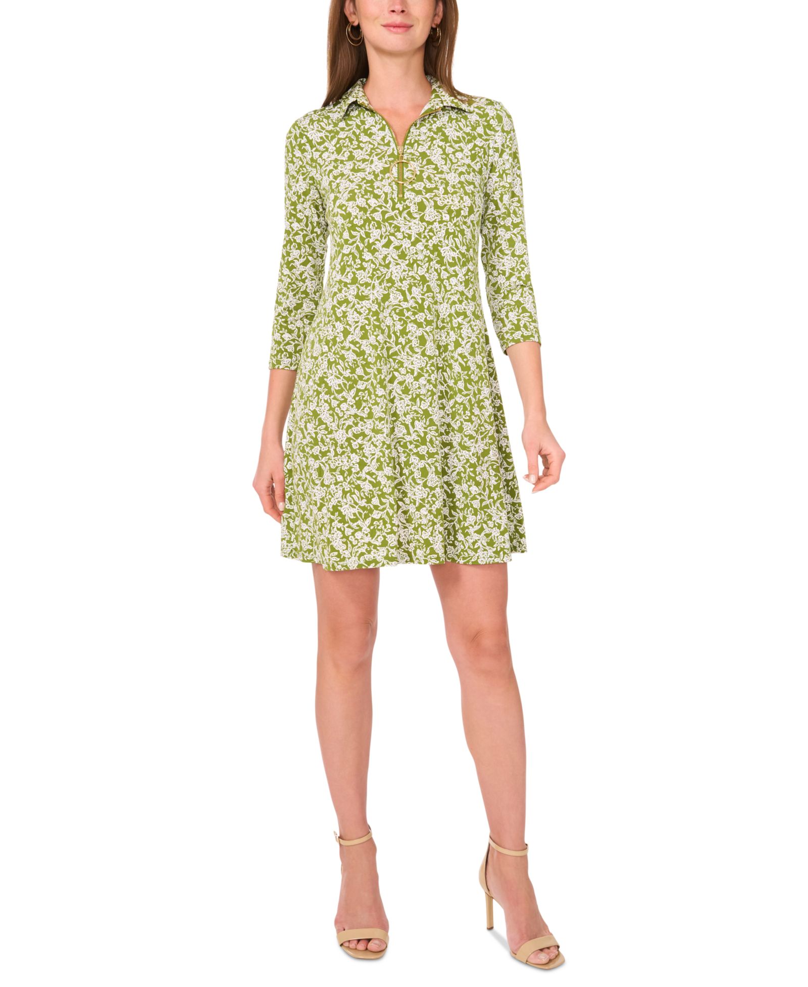 MSK Women's Printed Shift Dress
