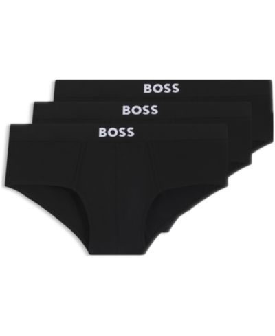 Hugo Boss Мужские трусы-брифы Logo, упаковка 3 шт