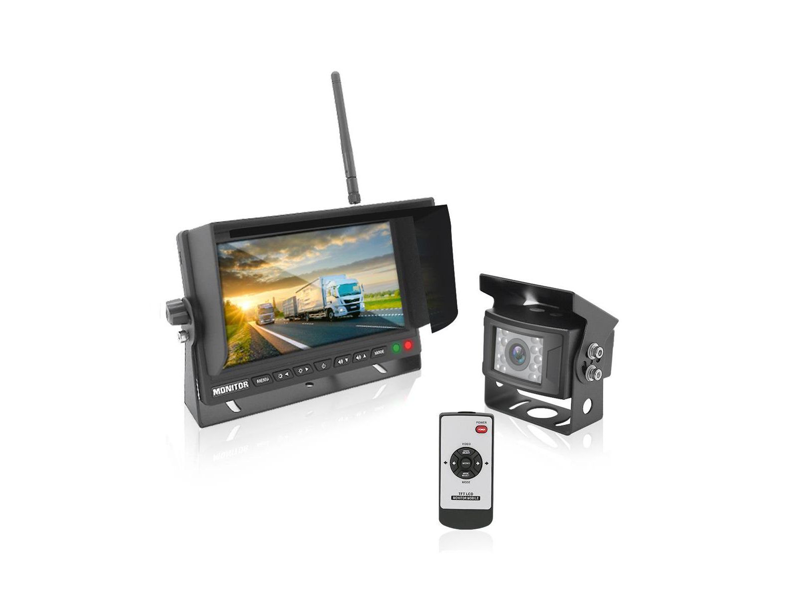 Pyle Wireless Night Vision Backup Camera & Monitor System