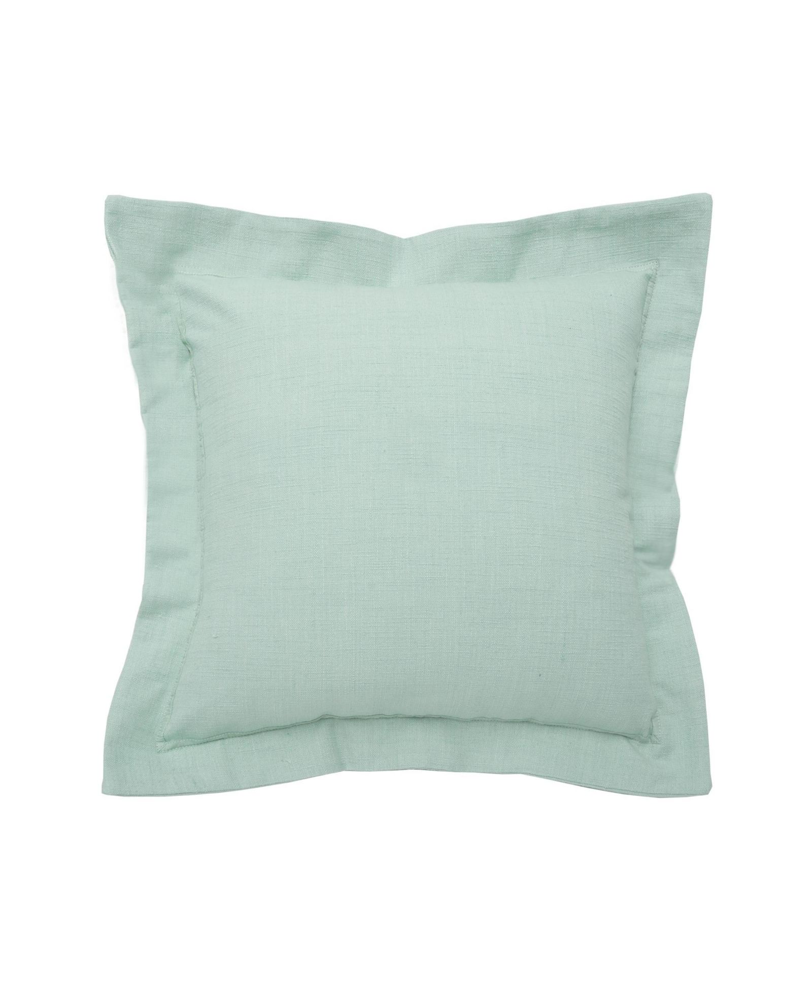 Seaglass Flange Accent Throw Pillow