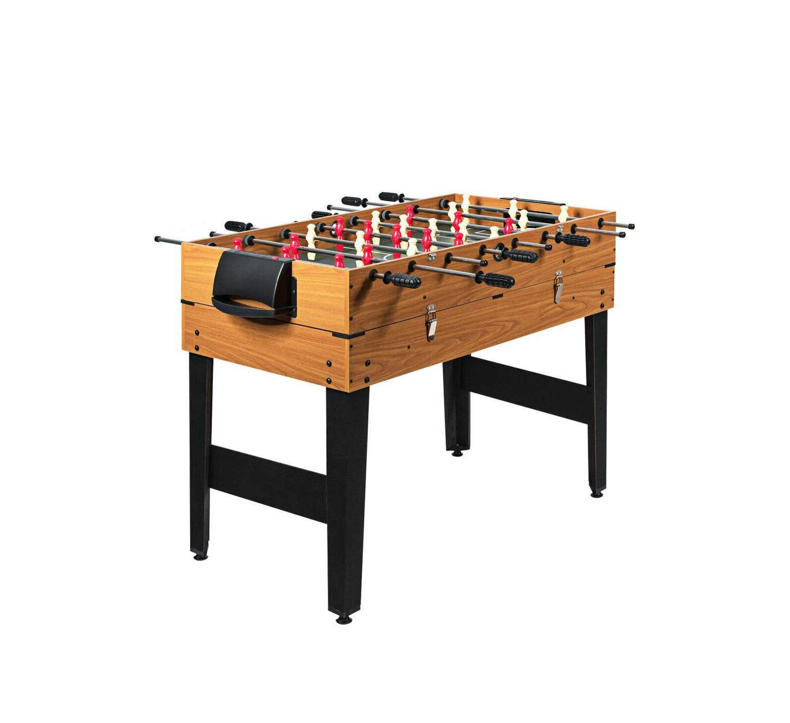 48 Inch 3-In-1 Multi Combo Game Table with Soccer for Game Rooms