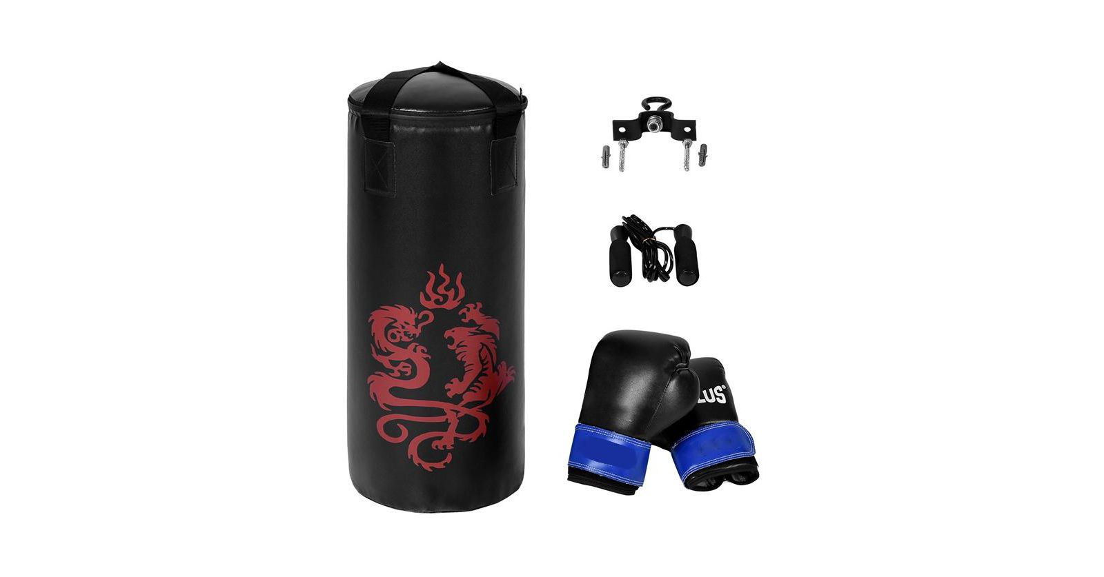 2 Feet Kids Gloves Skipping Rope Boxing Set