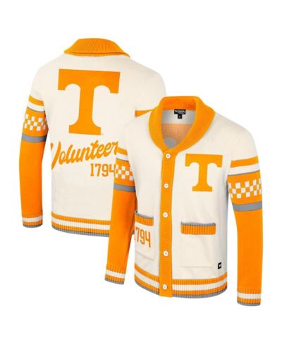 Женский джемпер Colosseum Cream Tennessee Volunteers Wild Collective Button-Up Jacquard