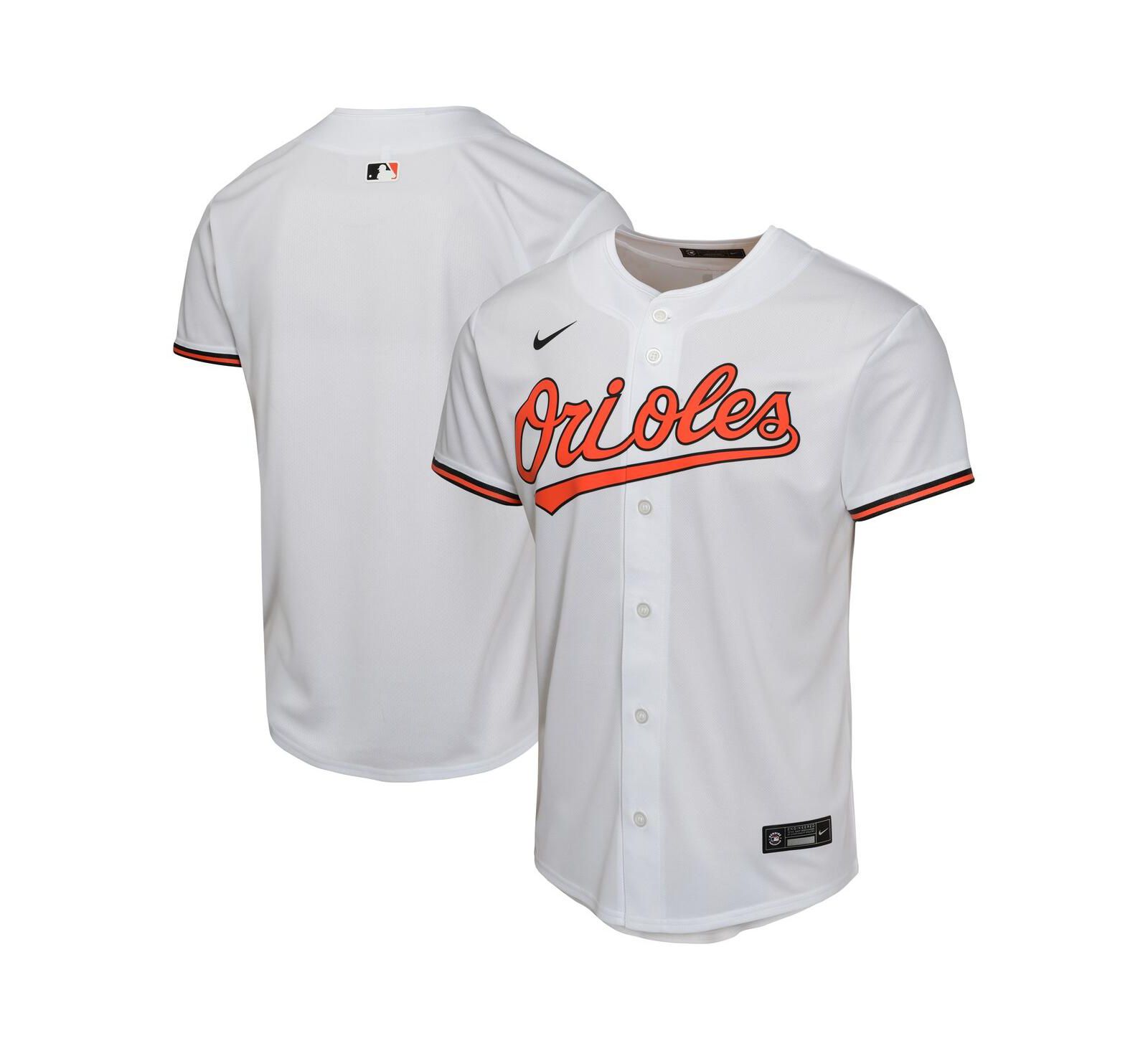 Детская игровая джерси Nike White Baltimore Orioles Home Game
