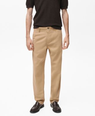 Mango Men's Lyocell Regular-Fit Jeans