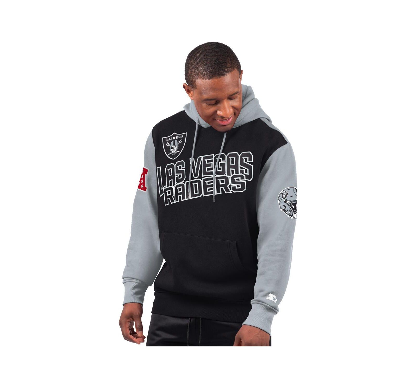 Starter Мужское худи Las Vegas Raiders Extreme Pullover Black