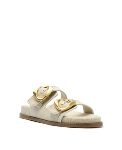 Schutz Женские сандалии Olga Sporty Round Toe Flat