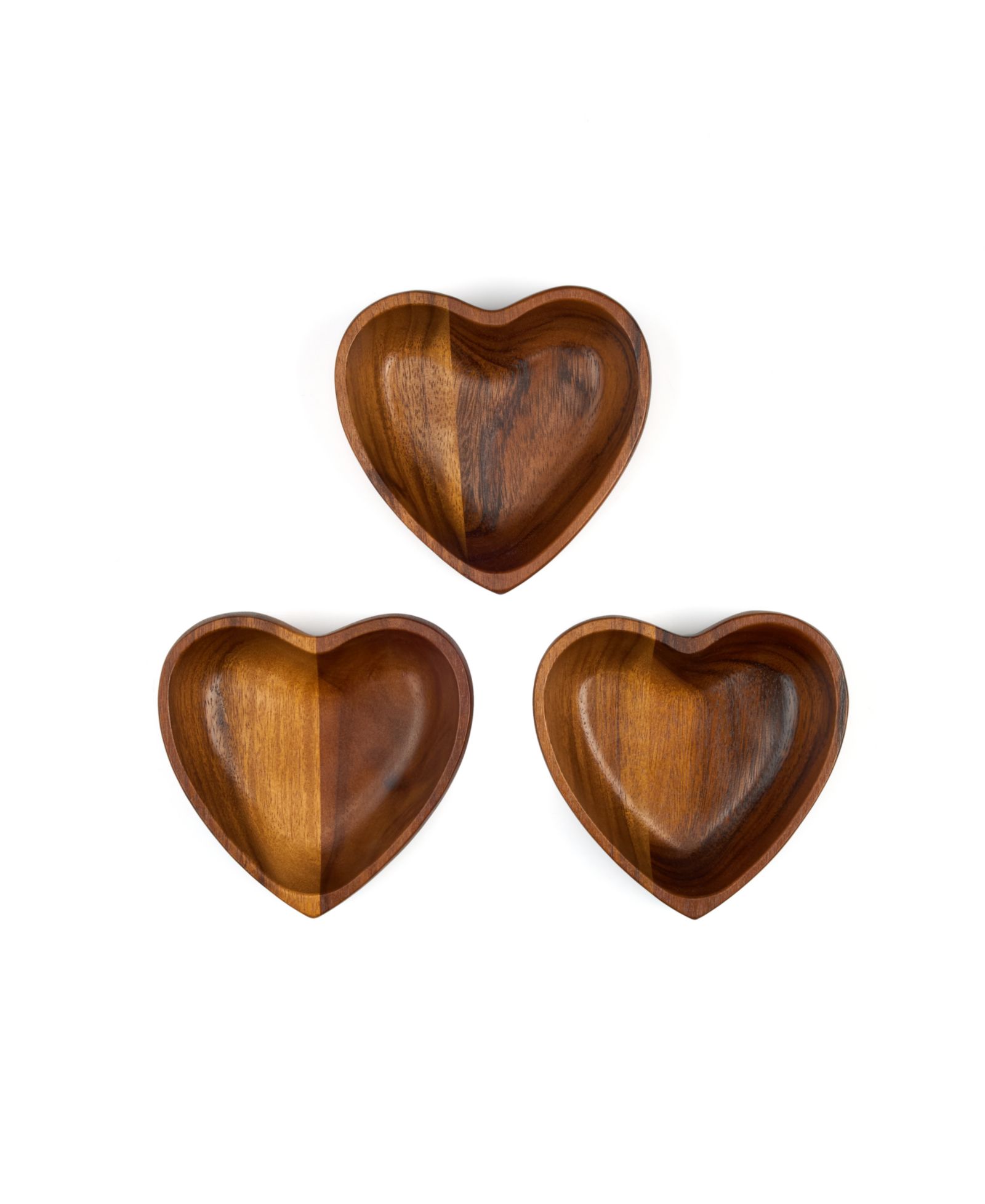 Nambé Eat Your Heart Out Small Bowls 3-Pc. Set