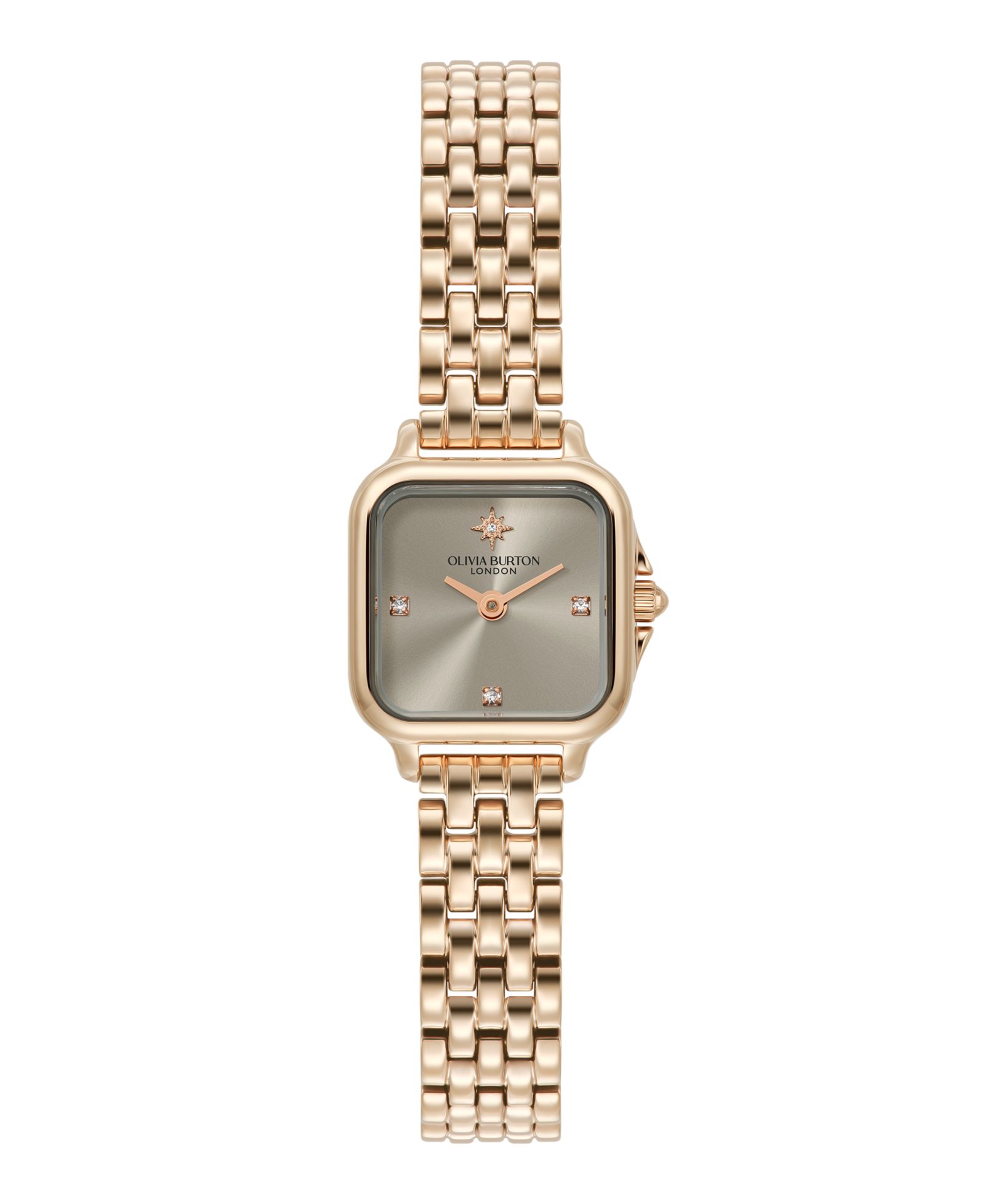 Olivia Burton Женские наручные часы Grosvenor Mini Rose Gold Tone, 20mm
