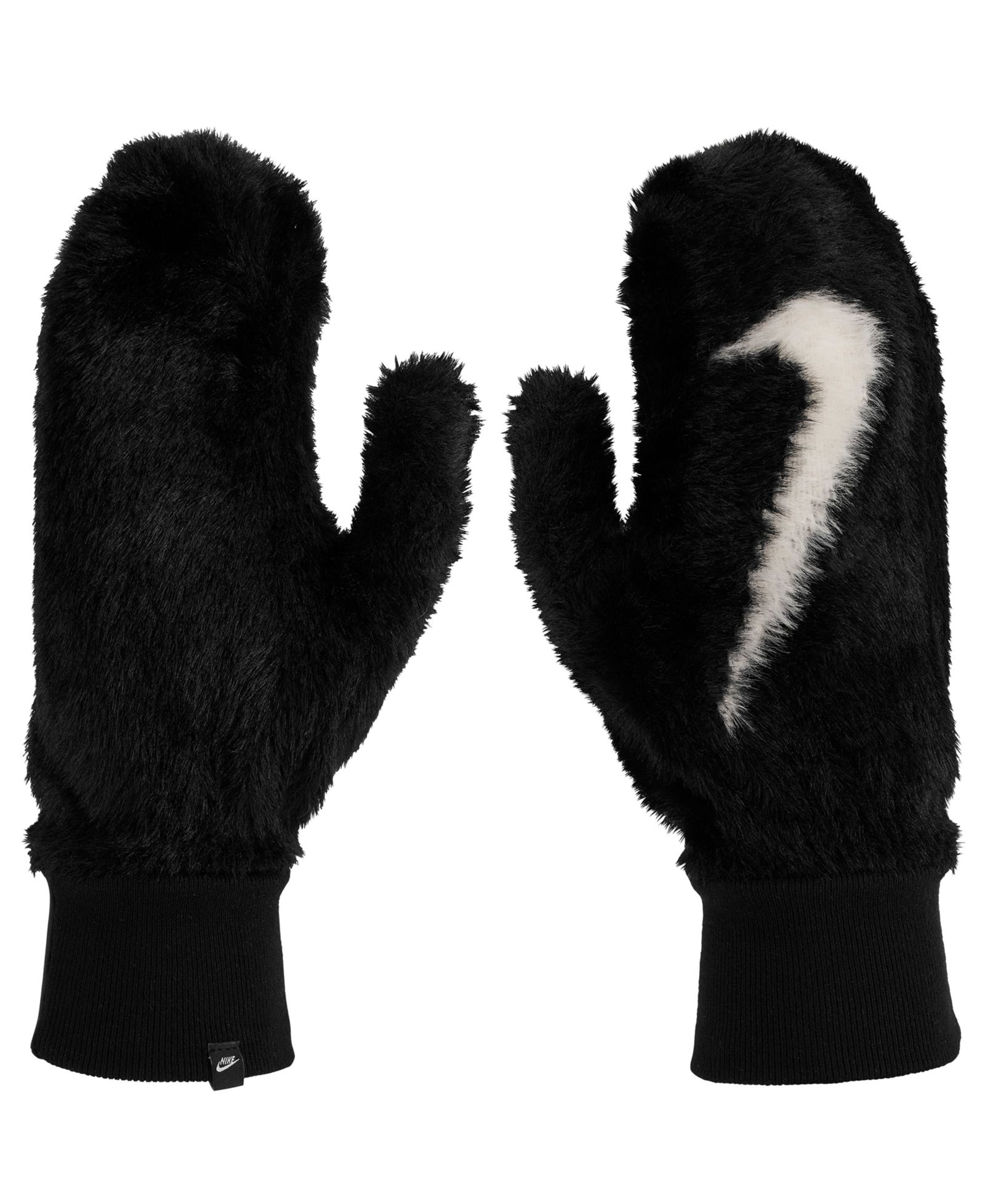 Nike Plush Embroidered Logo Mittens