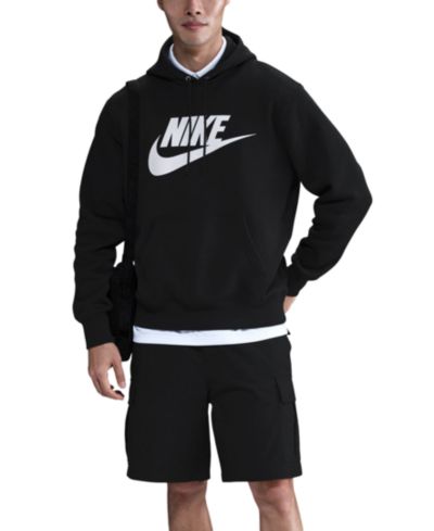 Мужское худи Nike Club Fleece Standard-Fit с логотипом
