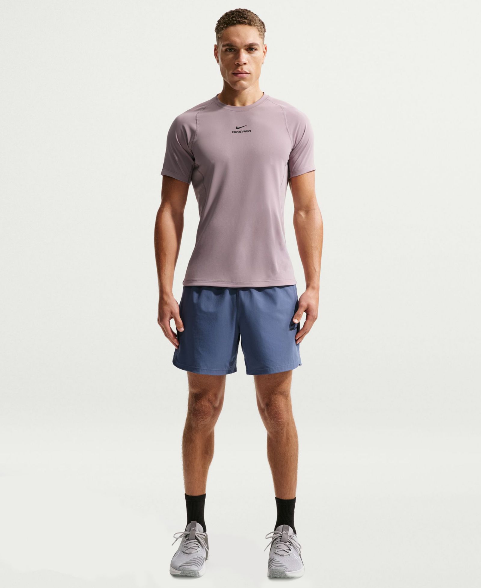 Nike Мужская футболка Pro Training Dri-Fit с коротким рукавом