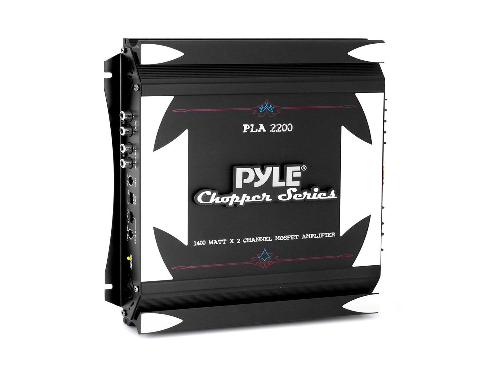 Автомобильный усилитель Pyle 2-Channel Bridgeable MOSFET, 1400 Watts