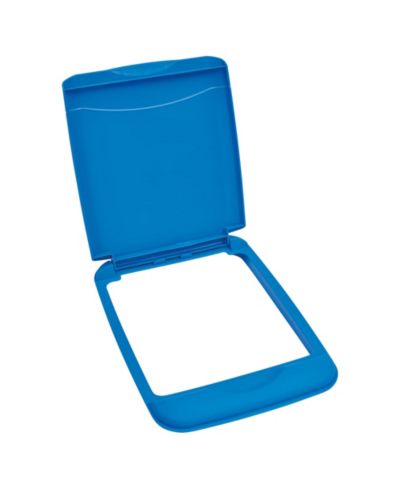 Заменяемая крышка для мусорного ведра Rev-A-Shelf 35 qt., синяя