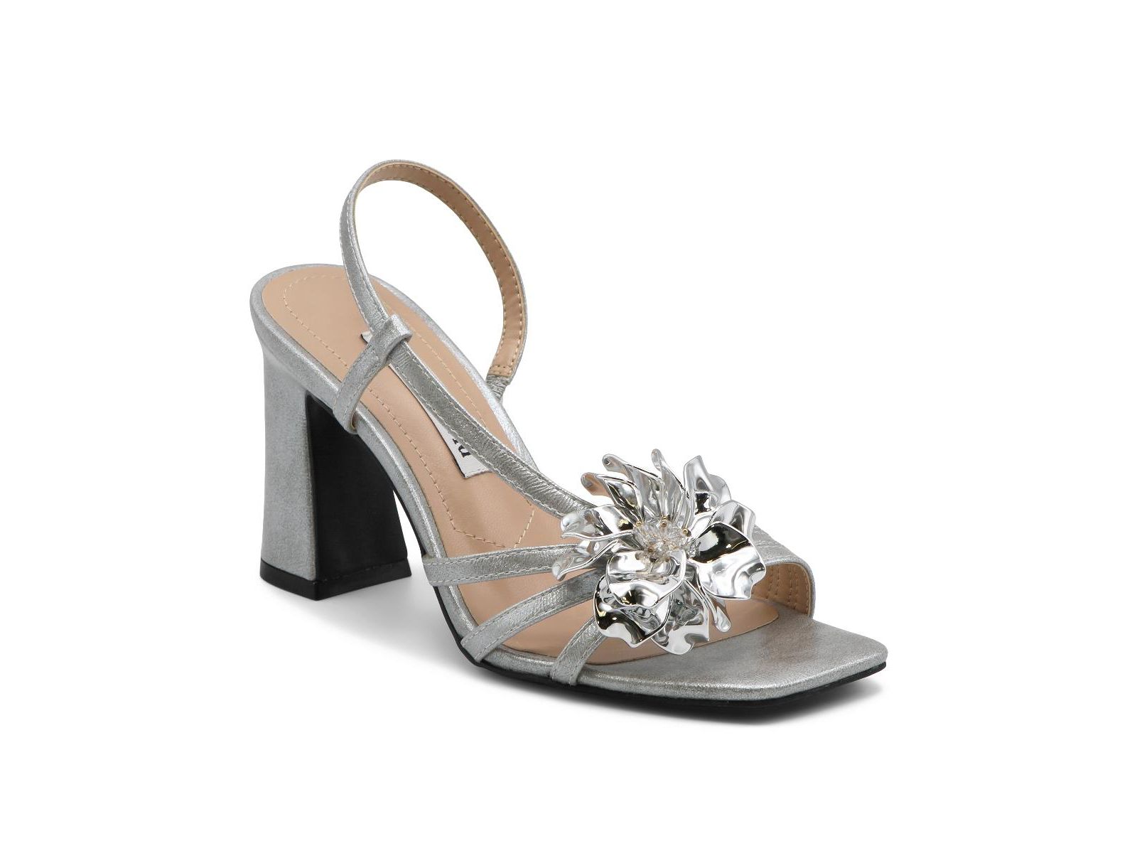 Женские сандалии Charles David Rome Floral на массивном каблуке
