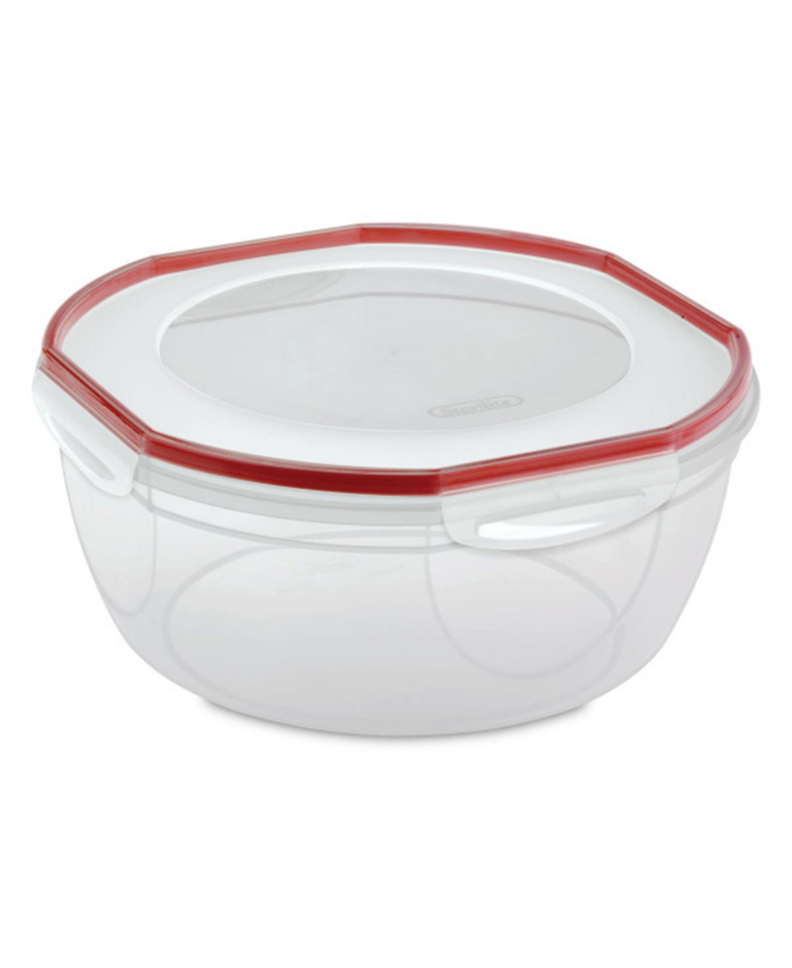 Sterilite Ultra Seal 8.10 Quart Plastic Food Storage Bowl Container, 2 Pack, контейнер для хранения еды