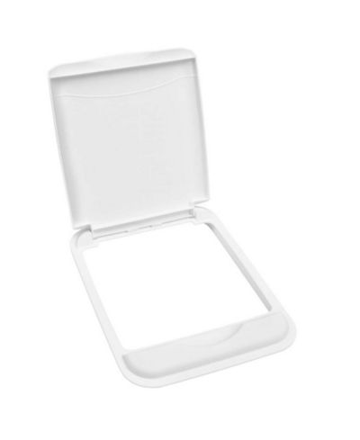 Rev-A-Shelf 50 qt. Trash Can Replacement Lid, White (Lid Only), RV-50-LID-1