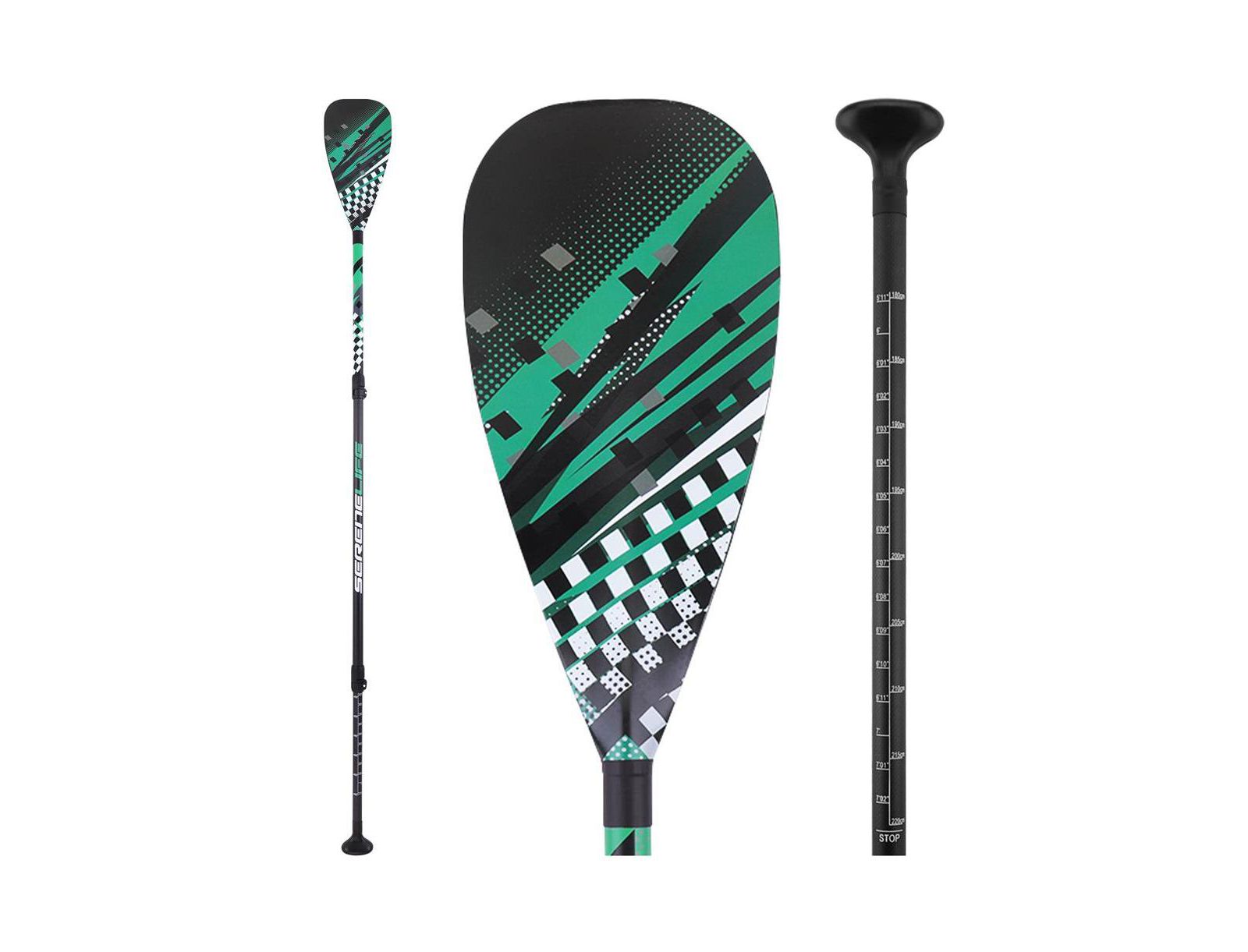 SUP весло SereneLife Adjustable 3-Piece с сумкой