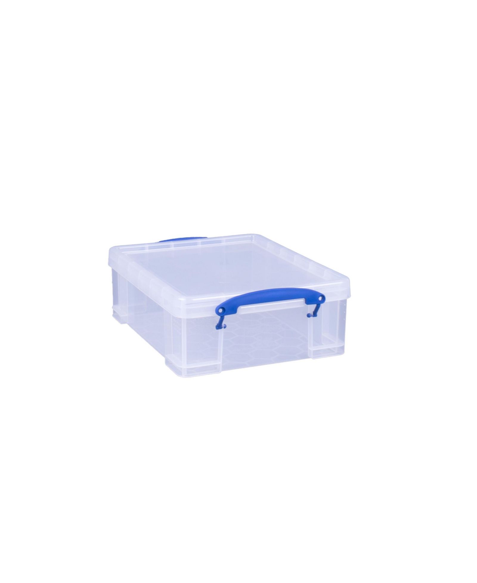 Really Useful Box 8.1L Plastic Storage Container w/Snap Lid and Clip Lock Handle