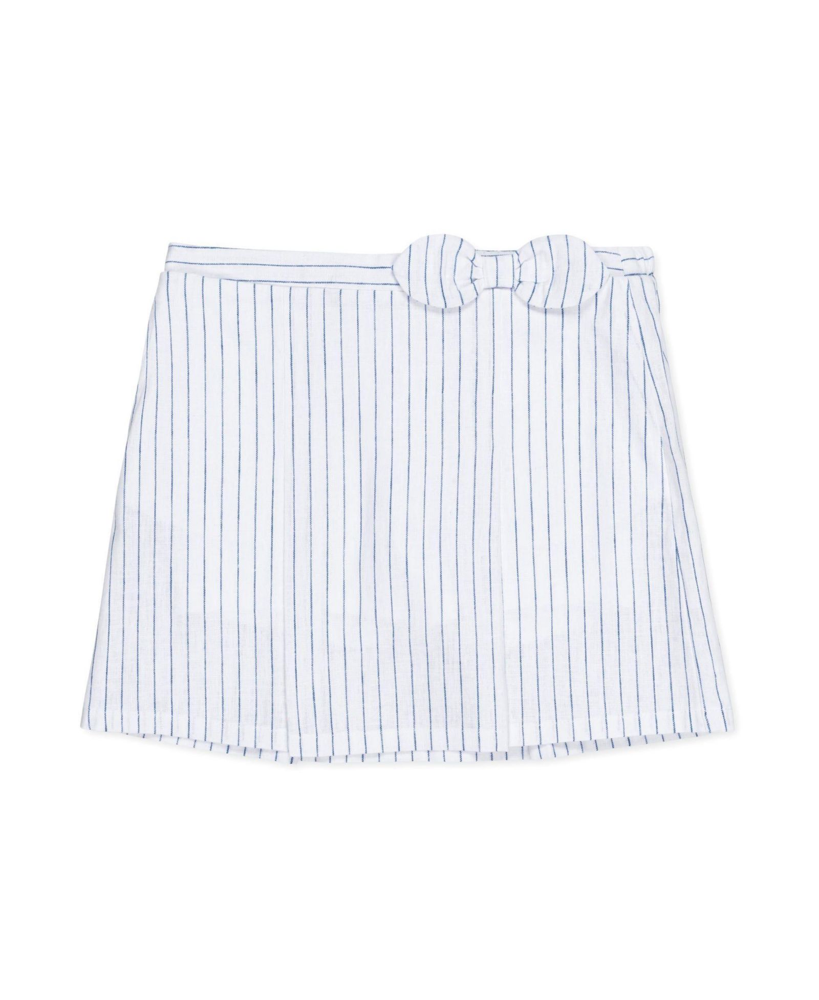 Шорты-юбка Hope & Henry Linen Pull-On Pleated Bow для девочек-подростков