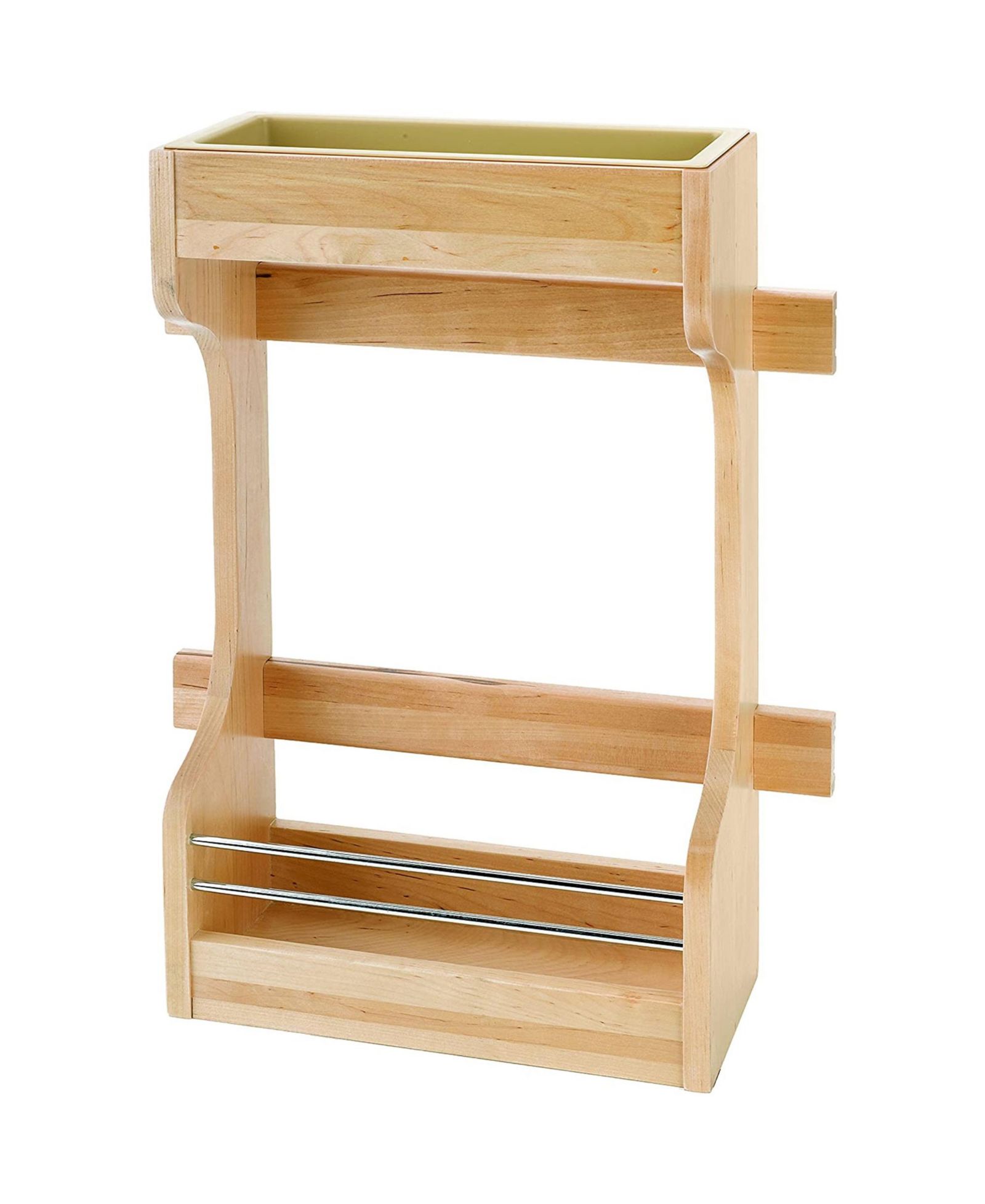 Rev-A-Shelf Door Mount Sink Base Cabinet Storage Organizer, Wood, 4SBSU-18