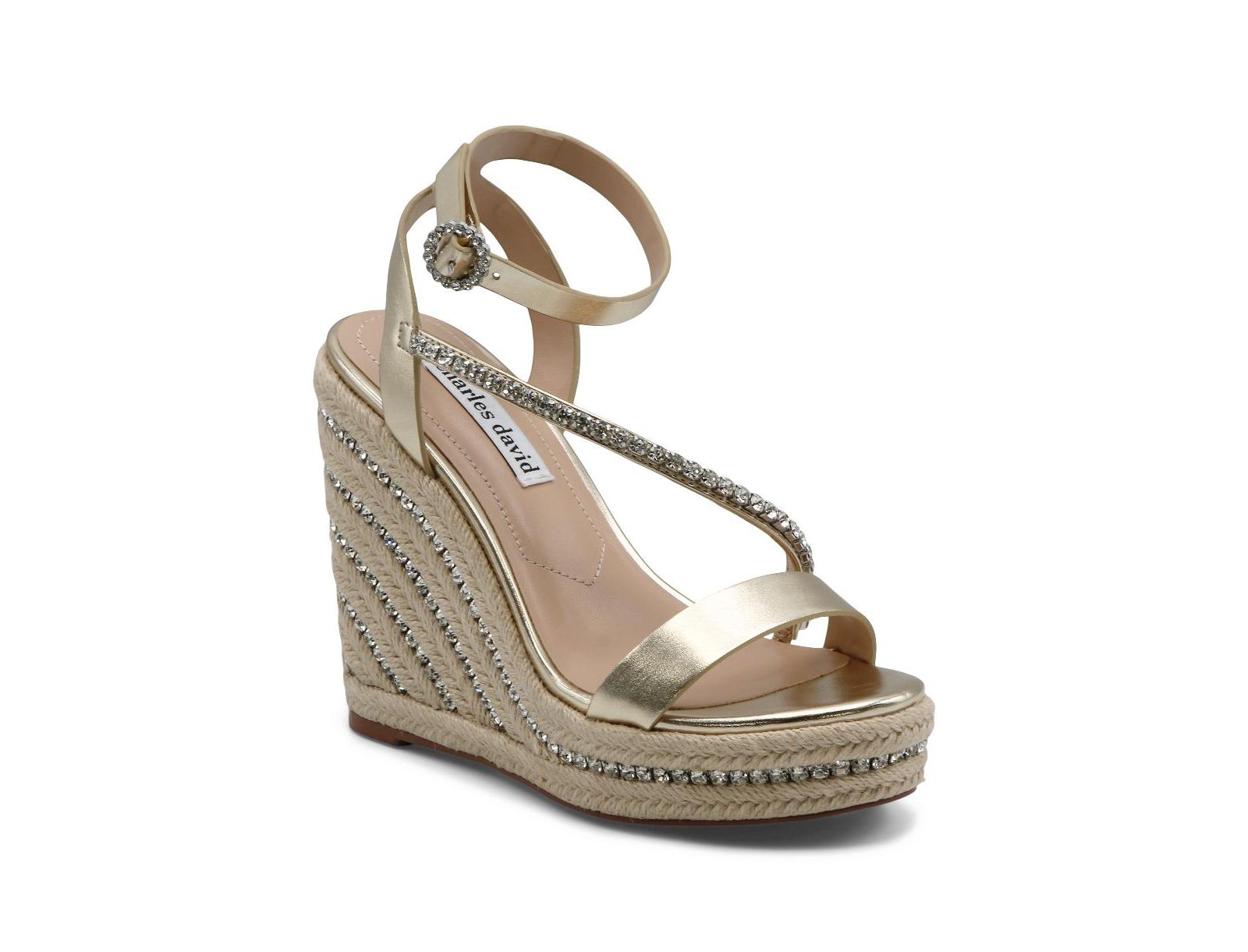 Женские сандалии-платформы Charles David Womens Chiara Stones
