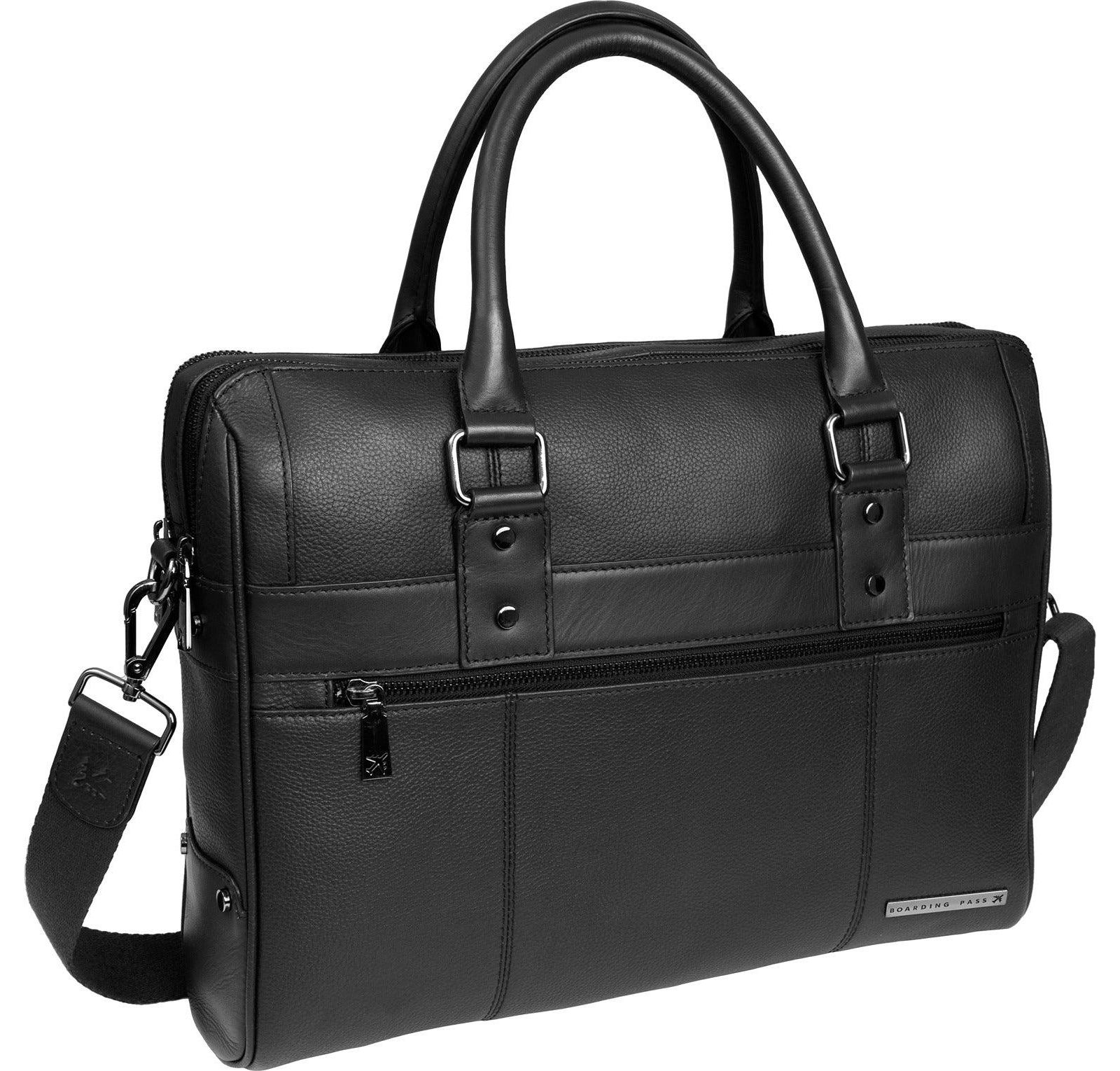 Портфель Boarding Pass The Gotham 18un Pebble Grain Genuine Leather