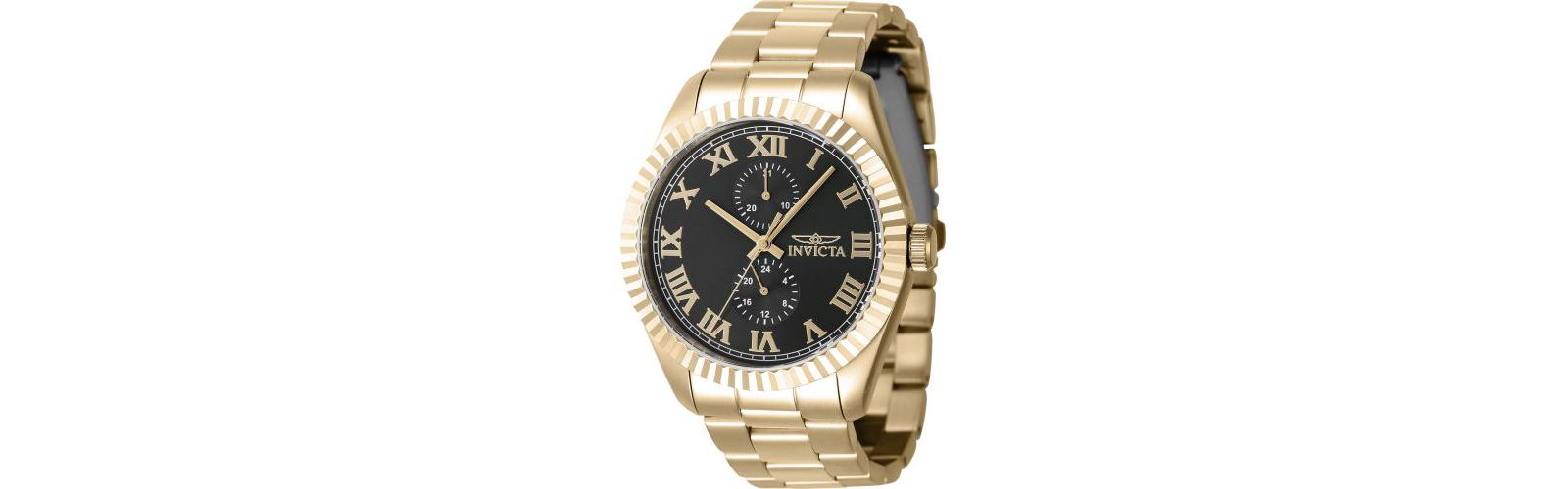 Invicta Men's 47429 Specialty Quartz Multifunction Black Dial Watch