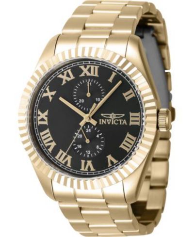 Invicta Men's 47429 Specialty Quartz Multifunction Black Dial Watch