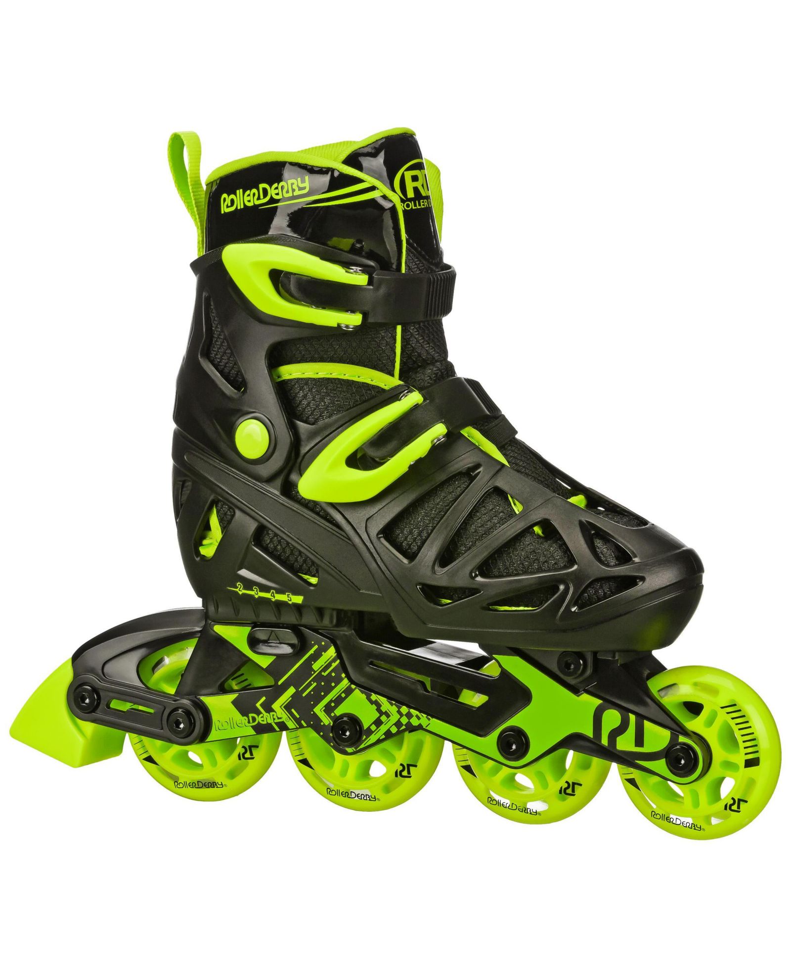 Roller Derby Tracer Boy's Adjustable Inline Skates Small (12-1)